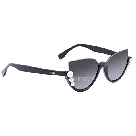 ribbons and pearls fendi sunglasses|Fendi Ribbons and Pearls Grey Silver Shield Ladies Sunglasses .